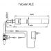 Автоматический кран Stern Tubular XLE 350415 для раковины и умывальника