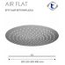 Верхний душ Teorema (Теорема) Air Flat 400 IH061CRSC