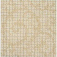 Итальянская настенная керамическая мозаика Versace (Версаче) Vanitas Mosaico Foglia Beige 37120 39,4*39,4 см для ванной комнаты, кухни, прихожей, квартиры и дома