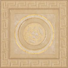 Итальянский керамический декор Versace (Версаче) Venere Tozzetto Geometrica Oro 17246 15,3*15*3 см для ванной комнаты, кухни, прихожей, квартиры и дома
