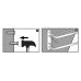Полка WasserKRAFT (ВассерКРАФТ) K-888 для полотенец в ванной комнате