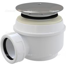 Сифон Alcaplast (Алкапласт) A47CR Ø60 для душевого поддона в ванной комнате