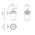 Дозатор Акватон (Aquaton) Челси (Chelsy) GDC110105 для жидкого мыла