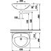 Раковина - умывальник Jika (Джика) Lyra (Лира) 1427.1 для ванной комнаты