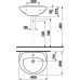 Раковина - умывальник Jika (Джика) Lyra (Лира) 1427.2 для ванной комнаты