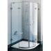 Полукруглая душевая шторка Ravak Glassline GSKK4 100*100 для душевого поддона