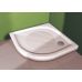 Полукруглый душевой поддон Ravak Galaxy PRO Elipso PRO 80*80 для душевой шторки в ванной комнате