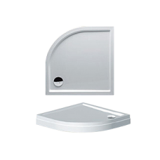 Акриловый полукруглый душевой поддон Riho (Рихо) Davos DA93 285 100*100 см для душевой шторки в ванной комнате