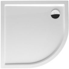 Акриловый полукруглый душевой поддон Riho (Рихо) 280/281 90*90 см для душевой шторки в ванной комнате