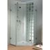 Многоугольная душевая шторка Riho (Рихо) Scandic (Скандик) S301 100*100 см для душевого поддона в ванной комнате
