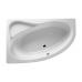 Асимметричная акриловая ванна Riho Lyra 140*90 см
