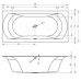 Прямоугольная акриловая ванна Riho (Рихо) Linares 190*90 см