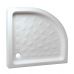 Полукруглый душевой поддон Vidima (Видима) W857001 90*90 см для душевой шторки в ванной комнате