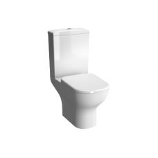 Напольный безободковый унитаз Vitra (Витра) D-Light 9014B003-7208 Rim-Ex Open-Back для ванной комнаты и туалета