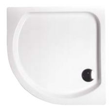 Полукруглый душевой поддон VitrA (ВитрА) Harmony 57710001000 90*90 см для душевой шторки в ванной комнате