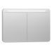 Зеркало-шкаф Vitra (Витра) Nest Trendy 56424 100 см для ванной комнаты