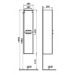 Высокий шкаф Vitra (Витра) S50 56078/56080 для ванной комнаты