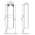 Высокий шкаф Vitra (Витра) System Fit (Систем Фит) 54045 для ванной комнаты