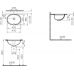 Раковина-умывальник Vitra (Витра) Arkitekt (Аркитект) 6039B003-0012, 42 см для ванной комнаты