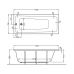 Прямоугольная акриловая ванна Vitra (Витра) Concept (Концепт) 170*75 для ванной комнаты