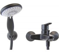 Смеситель Webert Sax Evolution SE850101560 для ванны с душем, черный