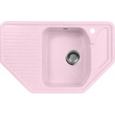 Мойка для кухни AquaGranitEx M-10 светло-розовая