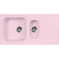 Мойка для кухни AquaGranitEx M-09к светло-розовая