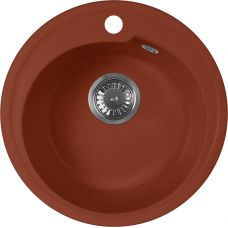 Мойка для кухни AquaGranitEx M-45 красный марс