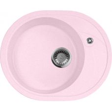 Мойка для кухни AquaGranitEx M-18l светло-розовая
