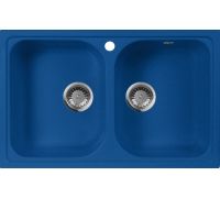 Мойка для кухни AquaGranitEx M-15 синяя