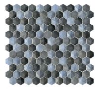 Мозаика L'ANTIC COLONIAL Colors Aluminium Jean 28,5x30,5x0,2