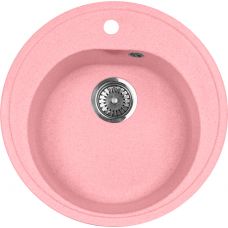Мойка для кухни AquaGranitEx M-08 розовая