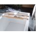 Ras Столешница 80х54 см со встроенной раковиной белая