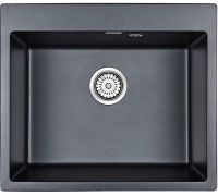 Мойка для кухни Paulmark Kante PM106052-BLM черный металлик