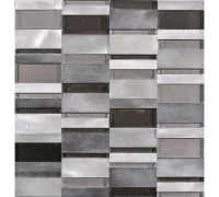 Мозаика L'ANTIC COLONIAL Fusion 3D Steel Mix 29,2x30x0,8/1,1