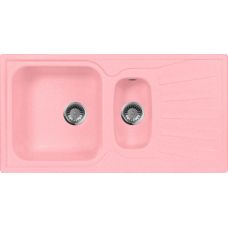 Мойка для кухни AquaGranitEx M-09к розовая