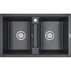 Мойка для кухни Paulmark PM238150-BL черная