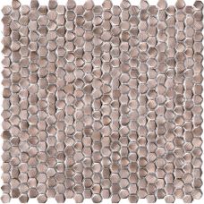 Gravity Aluminium Hexagon Rose Gold 30,7x30,4x0,4