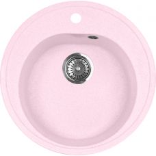 Мойка для кухни AquaGranitEx M-08 светло-розовая