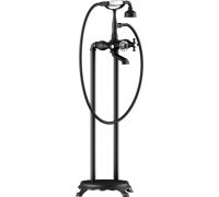Смеситель Timo Nelson 1900/03Y-CR для ванны с душем, черный