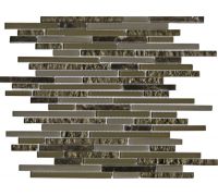 Мозаика L'ANTIC COLONIAL Eternity Mini Strip Emperador 29,8x30,5x0,8