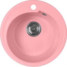 Мойка для кухни AquaGranitEx M-45 розовая