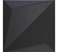Керамическая плитка DUNE Origami Black 25x25