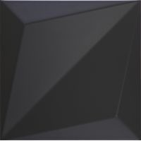 Керамическая плитка DUNE Origami Black 25x25