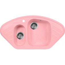 Мойка для кухни AquaGranitEx M-14 розовая