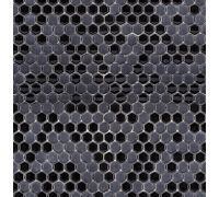 Мозаика L'ANTIC COLONIAL Glaze Mini Hexagon Black (1,5) 29,5x30x0,6