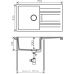 Мойка для кухни Tolero Loft TL-750/001 cерый металлик