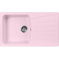 Мойка для кухни AquaGranitEx M-12 светло-розовая