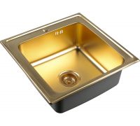 Мойка для кухни Zorg Inox Pvd SZR-5050 bronze