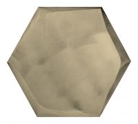 Мозаика L'ANTIC COLONIAL Gravity Aluminium Dubai Gold 22,5x26x2/2,5